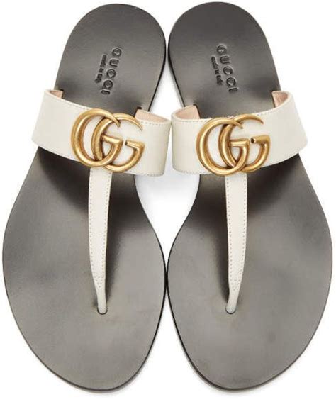 gucci off white alejandro|Gucci Flat Sandals for Women .